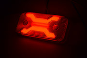 Диоден LED габарит Spider, 24V, червен, 30 диода