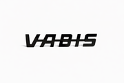 Пластмасов надпис VABIS, 33х7 см, черен мат