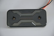 Жълт диоден LED габарит, Spider, опушено стъкло, 24V