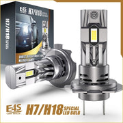Диодни LED  крушки H7, 44W, 15 000 lm, 12V, без вентилатор