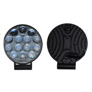 Тънък 3D LED халоген, прожектор, 14 диода с лупи, 42W