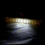 Бяла мигаща LED Лента, нокта - 24V