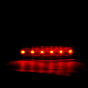 Червена нокта 24V, LED светлина за интериор