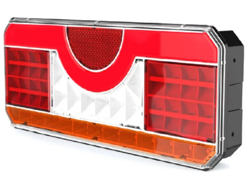 Десен LED стоп. 35см, с дъга, 12/24V