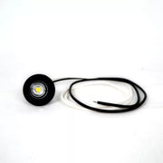 Бял LED габарит, кръгъл Eagle Eye, 12/24V
