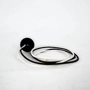 Бял LED габарит, кръгъл Eagle Eye, 12/24V