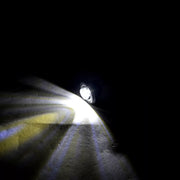 Бял LED габарит, кръгъл Eagle Eye, 12/24V