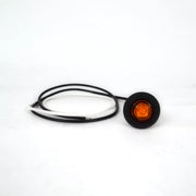 Жълт LED габарит, кръгъл Eagle Eye, 12/24V