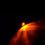 Жълт LED габарит, кръгъл Eagle Eye, 12/24V
