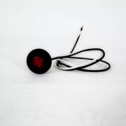 Червен LED габарит, кръгъл Eagle Eye, 12/24V