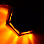 LED габарит/блиц, оранжев -12/24V