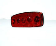 Червен LED габарит 12/24v, с 3 диода