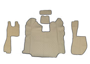 Бежови кожени стелки за SCANIA R NORMAL SEATS - 2010-2016, антихлъзгаща кожа