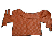 Кафяви кожени стелки за Renault Gama T