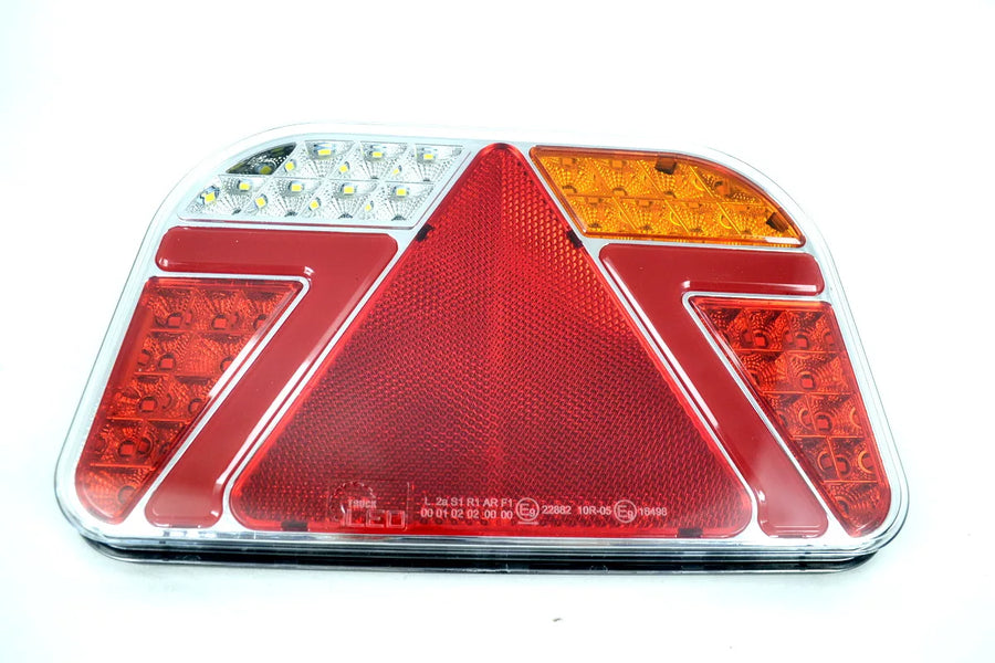 Десен LED Неон стоп и триъгълен reflex. 241мм 12/24V