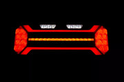 ЛЯВ LED NEON стоп с 5 функции, динамичен мигач, 12/24V, 35см