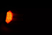 Десен LED NEON стоп, 35см, 5 функции DDI + ромб reflex. 12/24V