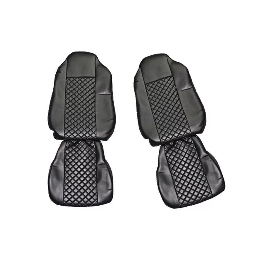 Калъфи за седалки за Iveco Stralis 460, 2006-2010, ЧЕРНИ