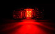 LED стоп овал с три функции, ЛЯВ, 12/24V