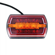 Мини LED неон стоп за ремарке/камион, овал 12/24V, ляв - десен