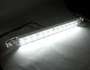 ЛЕД LED Бял Диоден Маркер Габарит Токос със 12 светодиода за камион ремарке бус ван каравана платформа 12V-24V