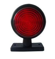 Комплект от 2 броя 12-24V ЛЕД LED Диодни Странични Маркери, Рогчета, Светлини За Камион, Ремарке, Каравана, Кемпер АТВ и др., бяло-червено