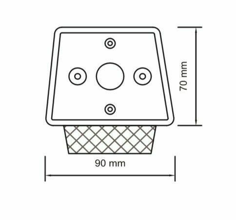 Комплект Лява и Дясна LED Габаритни Светлини 12V за покрив Transit Mk5 Mk6 1991-2006