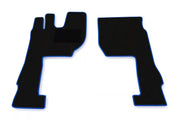 Мокетени стелки за VOLVO FH 4 /FH 5, черни със син кант
