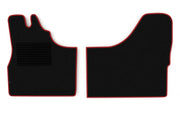 Мокетени стелки за IVECO DAILY IV (01.2006-12.2010) & IVECO DAILY V (01.2011-12.2014), червени