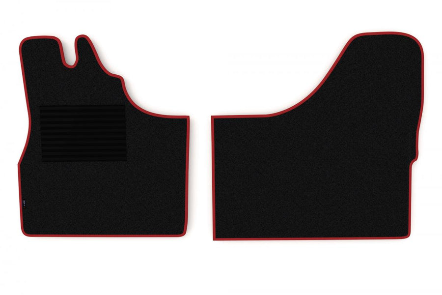 Мокетени стелки за IVECO DAILY IV (01.2006-12.2010) & IVECO DAILY V (01.2011-12.2014), червени