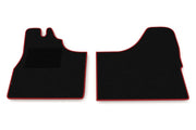 Мокетени стелки за IVECO DAILY IV (01.2006-12.2010) & IVECO DAILY V (01.2011-12.2014), червени