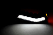 LED неон рогче с 2 функции+ мигач, Червено/Бяло/Жълто