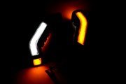 LED неон рогче с 2 функции+ мигач, Червено/Бяло/Жълто