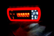 Овал LED Неон диоден стоп, 220/100mm, 12V