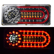LED неон стоп, с кръг и овал, 24V