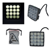 LED работна лампа 48W, фар без цокъл, 12/24V