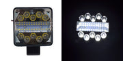 Kвадратен LED халоген- прожектор  алуминий  34 диода, 34W