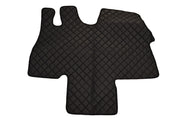 Кожени стелки за FIAT DUCATO II & CITROEN JUMPER I & PEUGEOT BOXER I, 2002-2006, черни, Полша