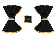Черни завеси за камиони - Classic (3in1), челно + 2 части за сън
