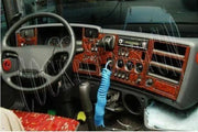 Силиконов стикер Махагон за табло за DAF CF 2011+, 33 части