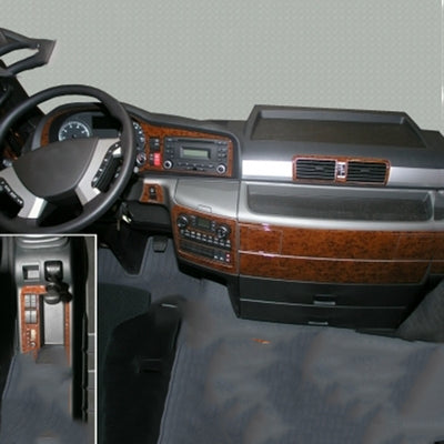Силиконов стикер Махагон за MAN TGX/TGS 2007+, 22 части