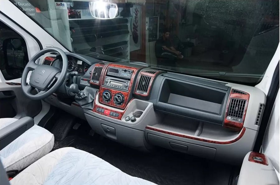 Силиконов стикер Махагон за Fiat Ducato/Citroen Jumper/Peugeot Boxer 2006-2014