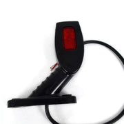 Късо LED рогче косо, комбинирана жълта /бяла /червена светлина ляво, 12/24V