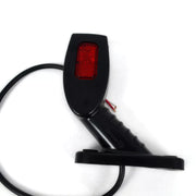 Късо LED рогче косо, комбинирана жълта/ бяла /червена светлина , 12/24V - дясно