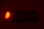 Голям LED стоп, ляв с динамичен мигач, 12/24V