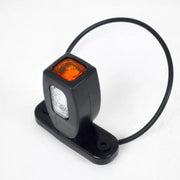 LED рогче косо, комбинирана жълта/ бяла/ червена светлина - 12/24V