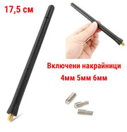 FM АМ Радио Къса Спортна 17.5 CM Антена и Основа За Захващане За Peugeot 106 206 206+ 306 405 406 806 Expert Partner