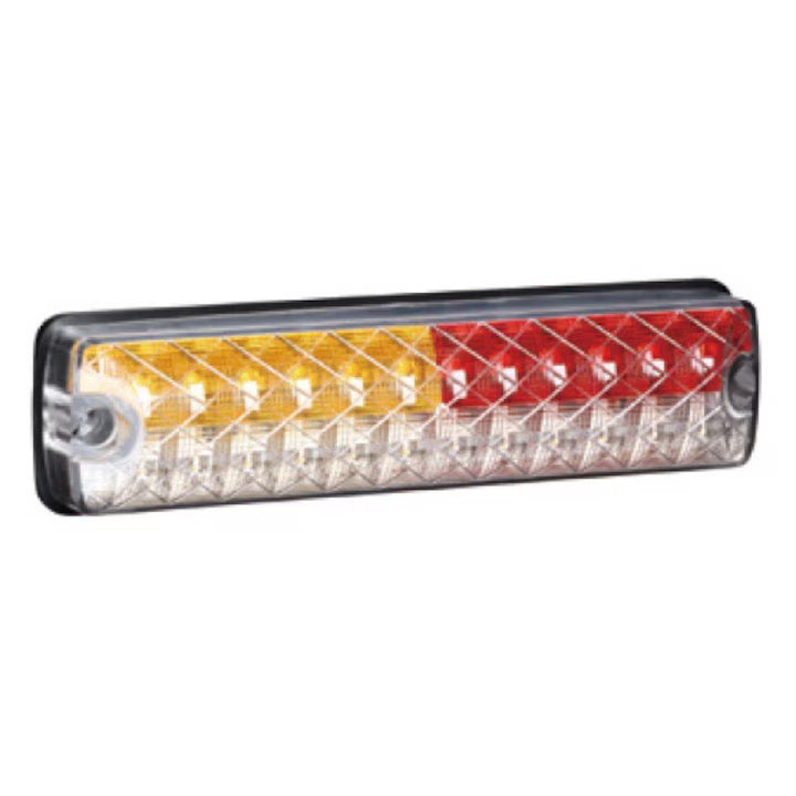 LED стоп с 4 функции, тип дълъг габарит, 10-30V - ДЕСЕН