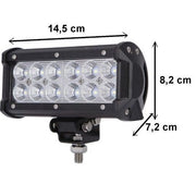 Универсален Лед LED Халоген Фар Работна Лампа 12V - 24V за автомобил офроуд бус ван камион