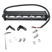 18,5 См Мощен LED бар Flexzon с насочена Spot светлина 18W 6 LED 12V 24V АТВ, Джип, 4х4, Offroad, Камион